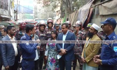 যানজট নিরসনে নগরীতে আবারো যৌথ অভিযান