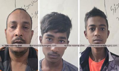 ফতুল্লা তিন অপরহরণকারী পুলিশে দিলো জনতা